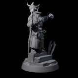 Veteran Viking Warrior G Miniature for Dungeons and Dragons, Pathfinder or other TTRPGs
