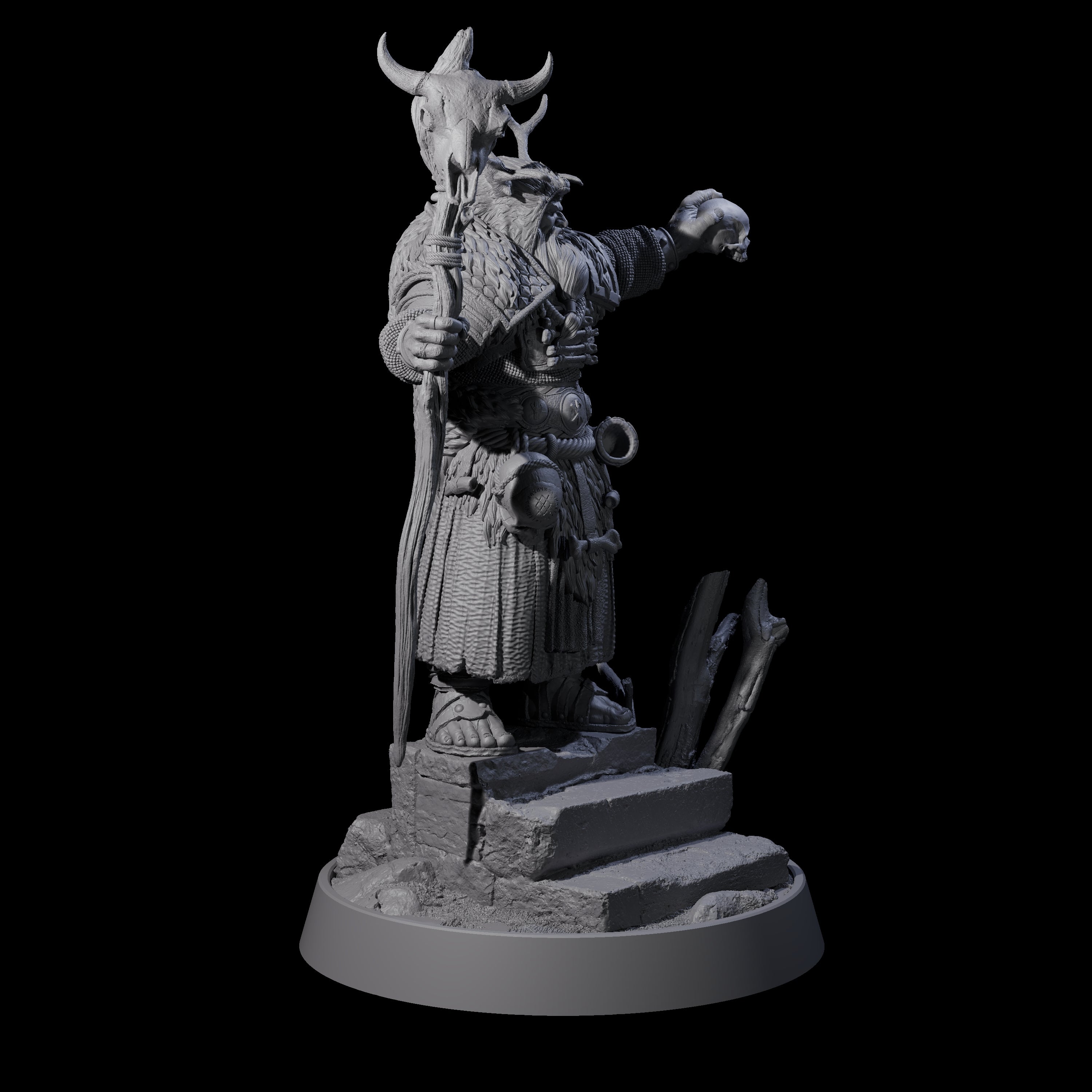 Veteran Viking Warrior G Miniature for Dungeons and Dragons, Pathfinder or other TTRPGs