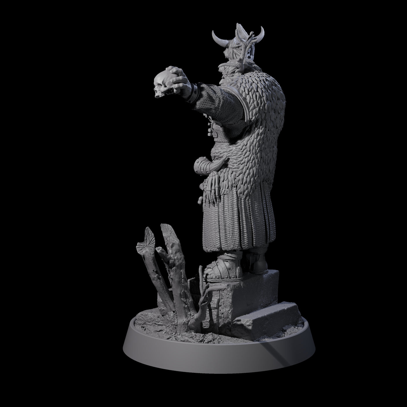 Veteran Viking Warrior G Miniature for Dungeons and Dragons, Pathfinder or other TTRPGs