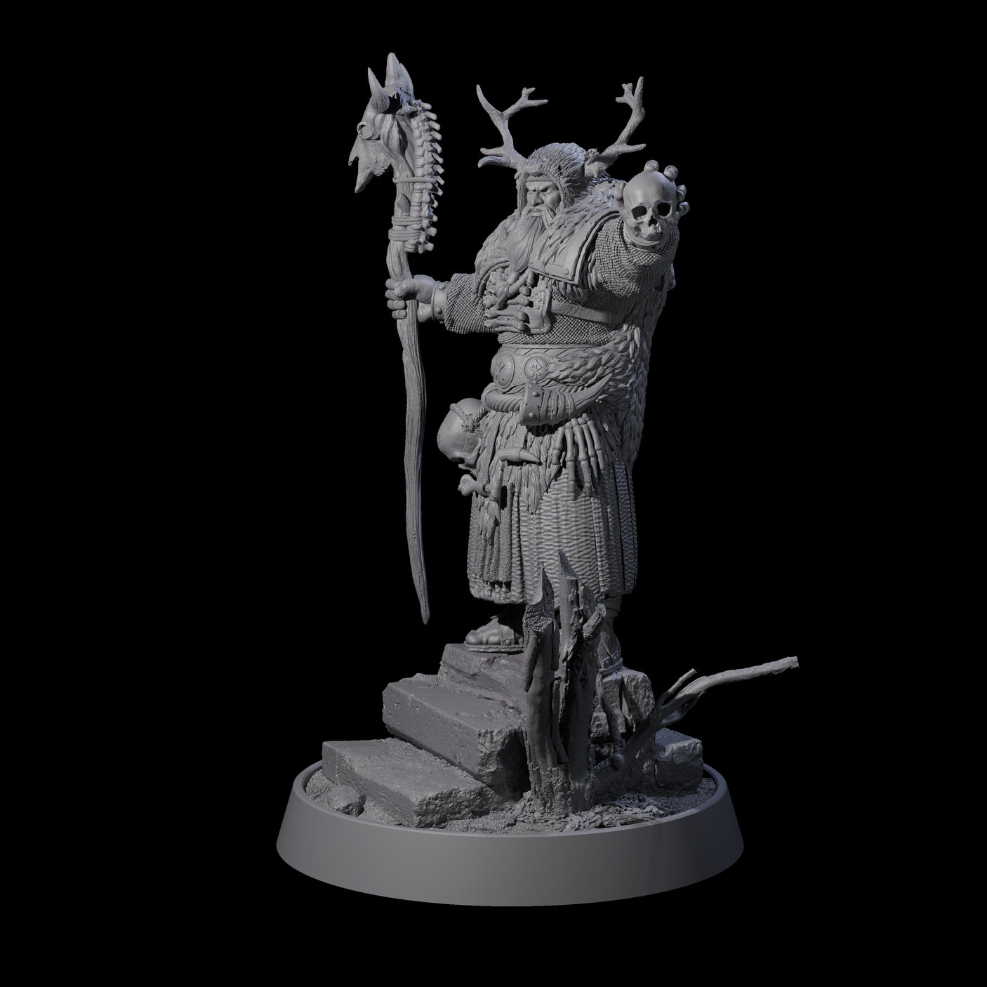 Veteran Viking Warrior G Miniature for Dungeons and Dragons, Pathfinder or other TTRPGs