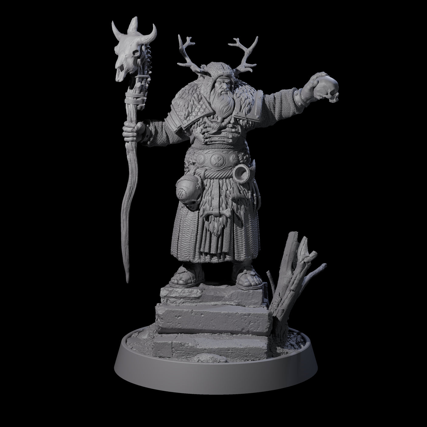 Veteran Viking Warrior G Miniature for Dungeons and Dragons, Pathfinder or other TTRPGs