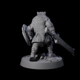 Veteran Viking Warrior H Miniature for Dungeons and Dragons, Pathfinder or other TTRPGs