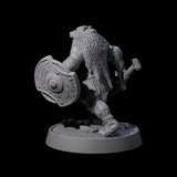 Veteran Viking Warrior H Miniature for Dungeons and Dragons, Pathfinder or other TTRPGs