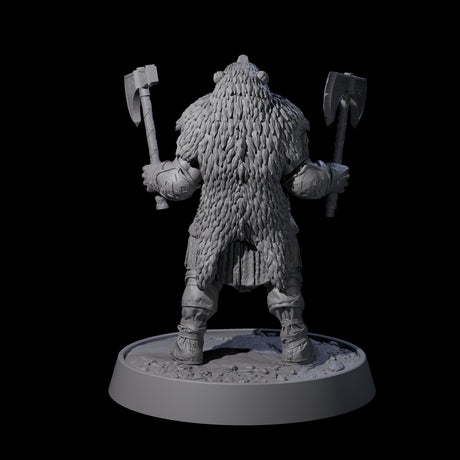 Veteran Viking Warrior K Miniature for Dungeons and Dragons, Pathfinder or other TTRPGs
