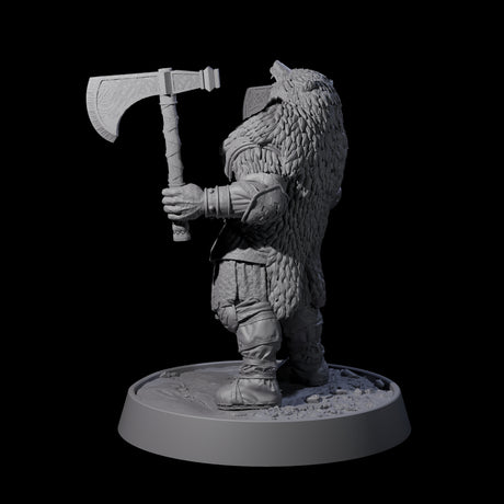 Veteran Viking Warrior K Miniature for Dungeons and Dragons, Pathfinder or other TTRPGs