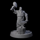 Veteran Viking Warrior L Miniature for Dungeons and Dragons, Pathfinder or other TTRPGs