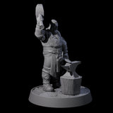 Veteran Viking Warrior L Miniature for Dungeons and Dragons, Pathfinder or other TTRPGs