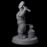 Veteran Viking Warrior L Miniature for Dungeons and Dragons, Pathfinder or other TTRPGs