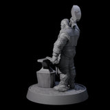 Veteran Viking Warrior L Miniature for Dungeons and Dragons, Pathfinder or other TTRPGs