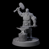 Veteran Viking Warrior L Miniature for Dungeons and Dragons, Pathfinder or other TTRPGs