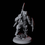 Victorious Northman Barbarian Chief Miniature for Dungeons and Dragons, Pathfinder or other TTRPGs