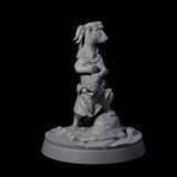 Vigilant Ferret Scout Miniature for Dungeons and Dragons, Pathfinder or other TTRPGs