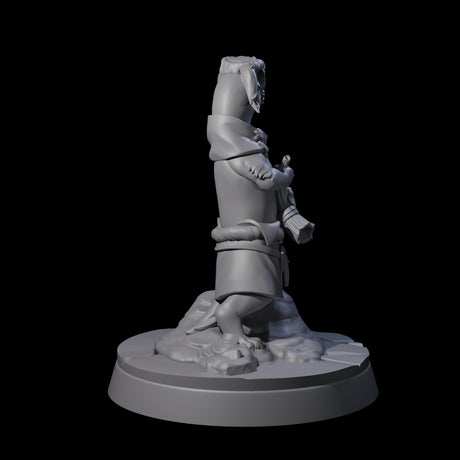 Vigilant Ferret Scout Miniature for Dungeons and Dragons, Pathfinder or other TTRPGs