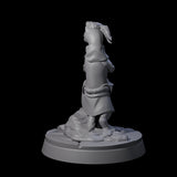 Vigilant Ferret Scout Miniature for Dungeons and Dragons, Pathfinder or other TTRPGs