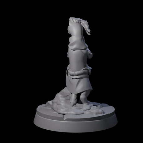 Vigilant Ferret Scout Miniature for Dungeons and Dragons, Pathfinder or other TTRPGs