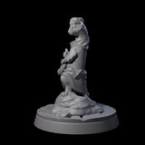 Vigilant Ferret Scout Miniature for Dungeons and Dragons, Pathfinder or other TTRPGs