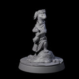 Vigilant Ferret Scout Miniature for Dungeons and Dragons, Pathfinder or other TTRPGs