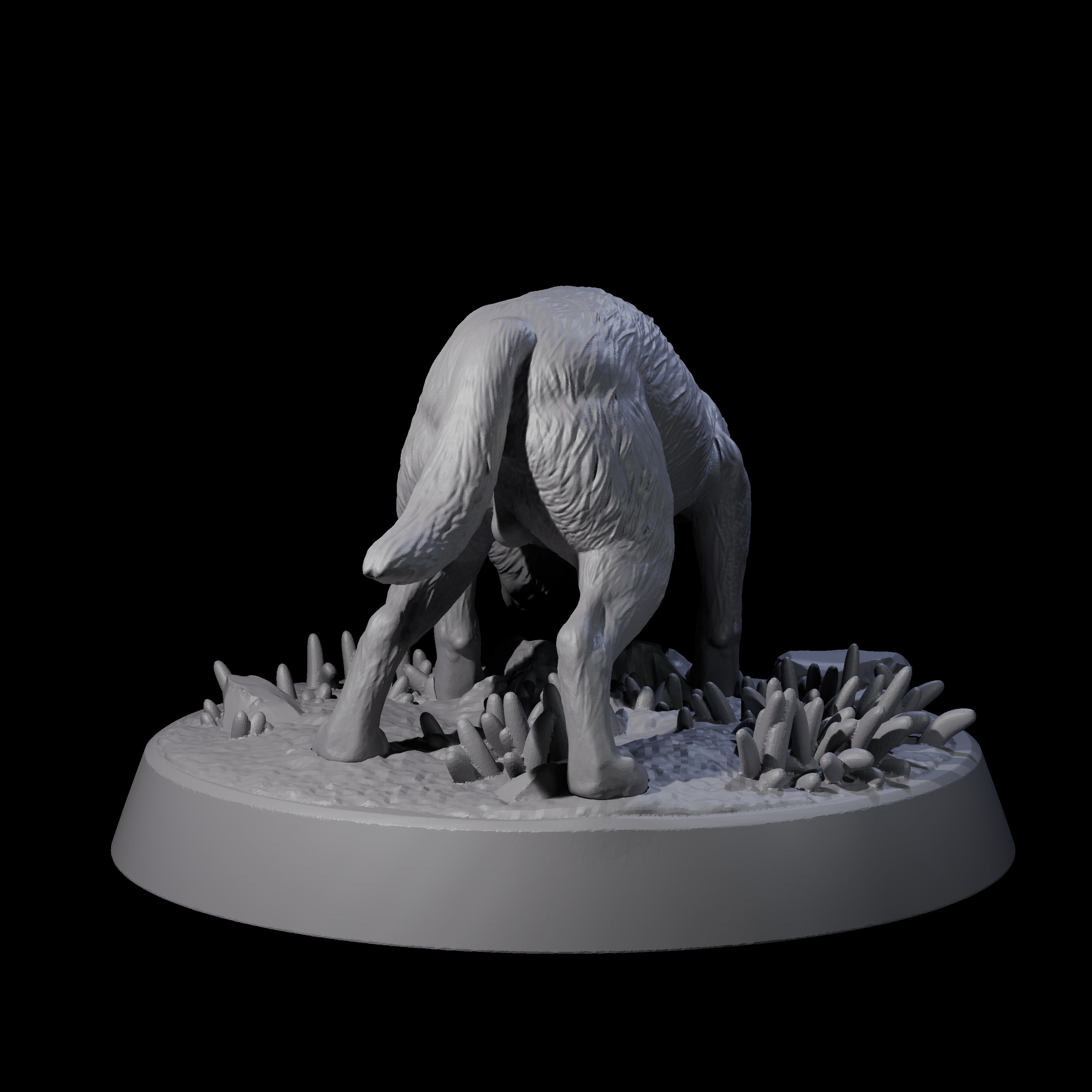 Vigilant Guard Dog B Miniature for Dungeons and Dragons, Pathfinder or other TTRPGs