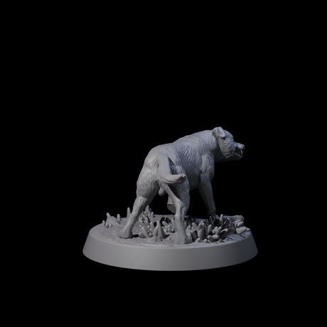 Vigilant Guard Dog C Miniature for Dungeons and Dragons, Pathfinder or other TTRPGs