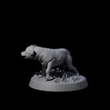 Vigilant Guard Dog C Miniature for Dungeons and Dragons, Pathfinder or other TTRPGs