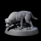 Vigilant Guard Dogs Miniature for Dungeons and Dragons, Pathfinder or other TTRPGs
