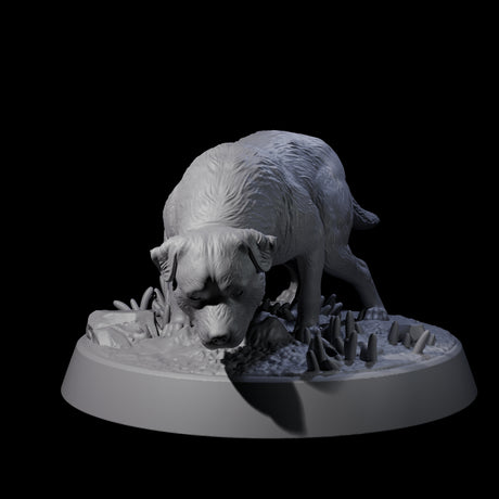 Vigilant Guard Dogs Miniature for Dungeons and Dragons, Pathfinder or other TTRPGs