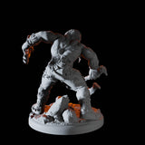 Viking Berserker Miniature for Dungeons and Dragons, Pathfinder or other TTRPGs
