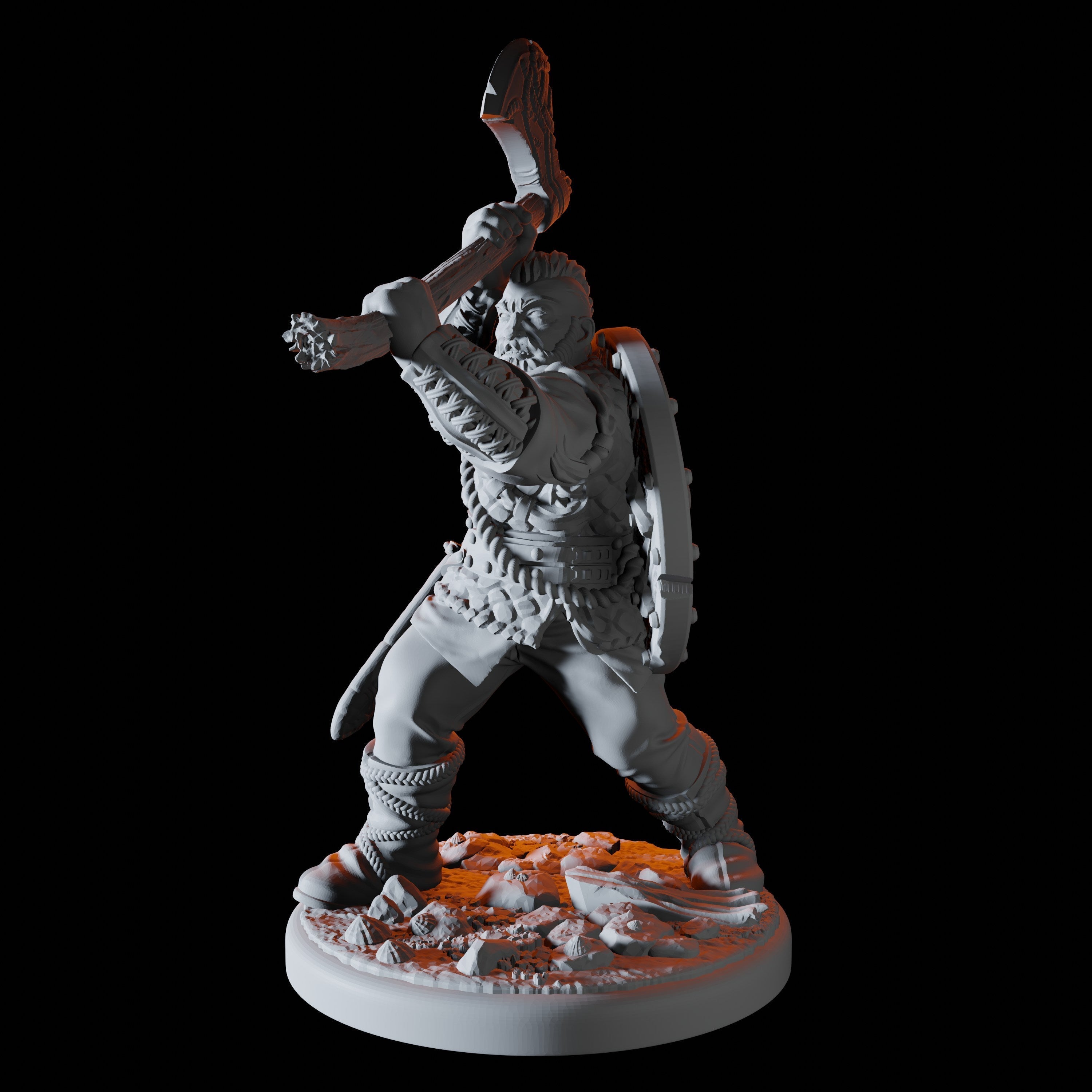 Viking Raider Miniature for Dungeons and Dragons - Myth Forged