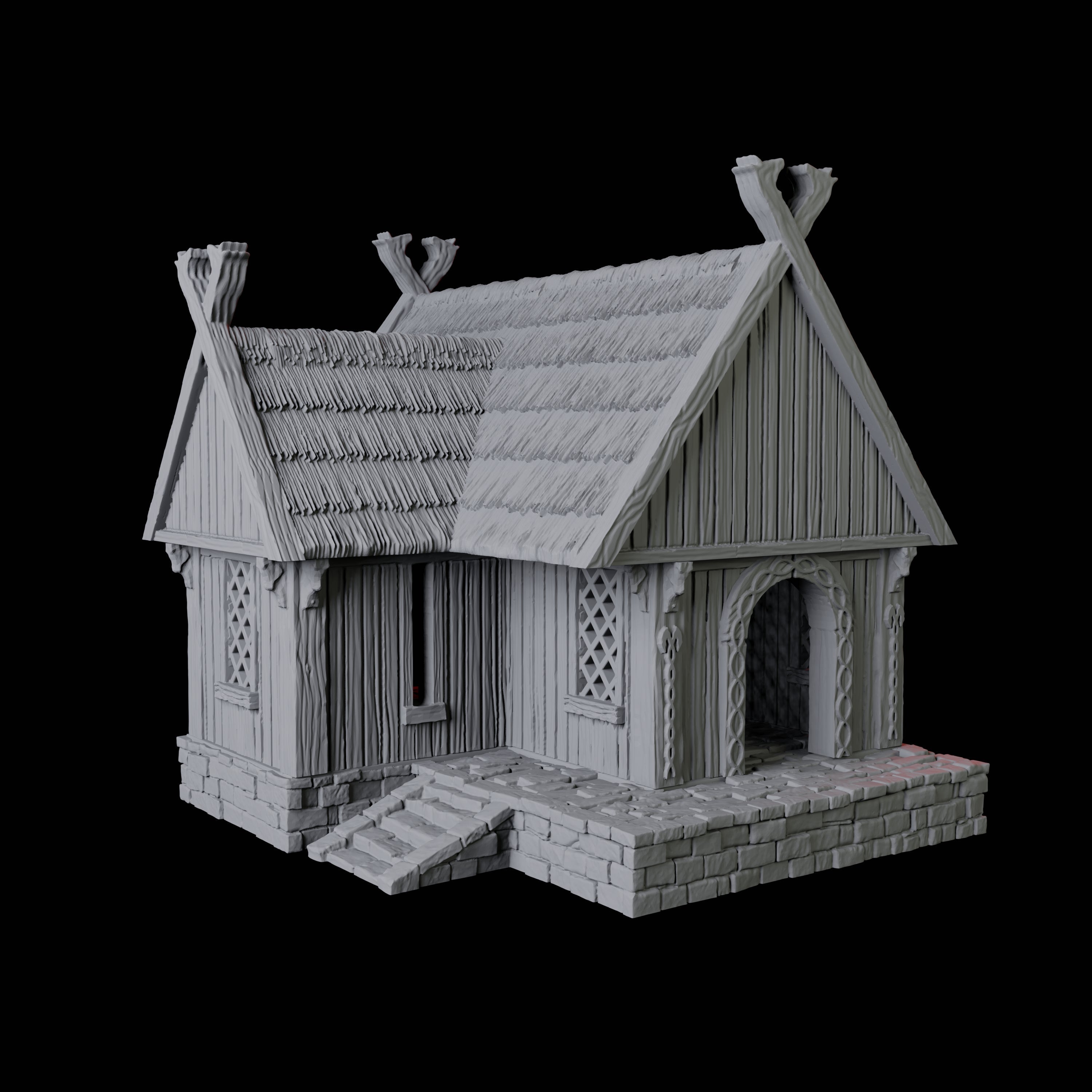 Villager's House - Saxonia Miniature for Dungeons and Dragons