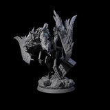 Vindictive Garuda Celestial A Miniature for Dungeons and Dragons, Pathfinder or other TTRPGs