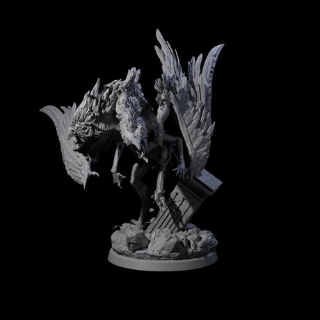 Vindictive Garuda Celestial A Miniature for Dungeons and Dragons, Pathfinder or other TTRPGs