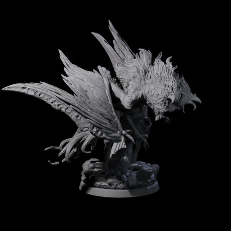 Vindictive Garuda Celestial A Miniature for Dungeons and Dragons, Pathfinder or other TTRPGs