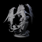 Vindictive Garuda Celestial C Miniature for Dungeons and Dragons, Pathfinder or other TTRPGs