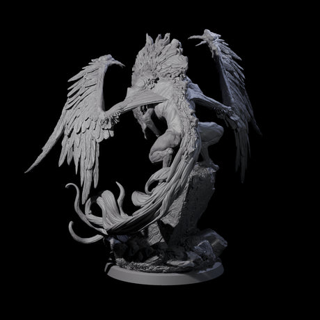 Vindictive Garuda Celestial C Miniature for Dungeons and Dragons, Pathfinder or other TTRPGs