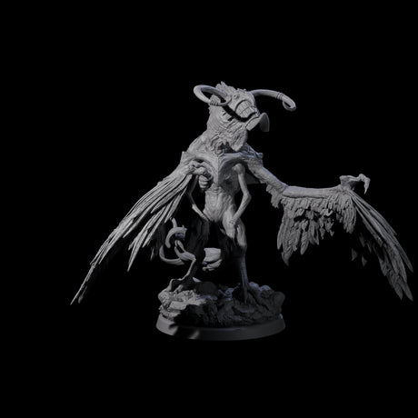 Vindictive Garuda Celestial D Miniature for Dungeons and Dragons, Pathfinder or other TTRPGs