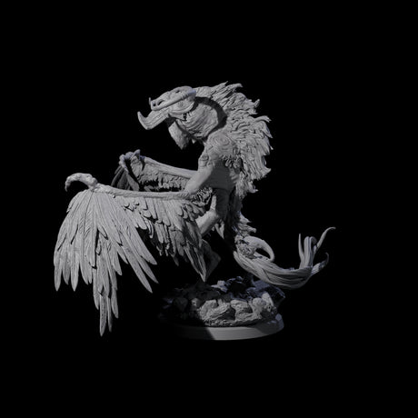 Vindictive Garuda Celestial D Miniature for Dungeons and Dragons, Pathfinder or other TTRPGs