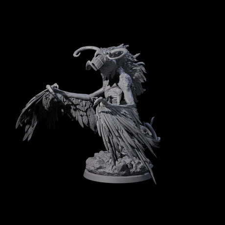 Vindictive Garuda Celestial D Miniature for Dungeons and Dragons, Pathfinder or other TTRPGs