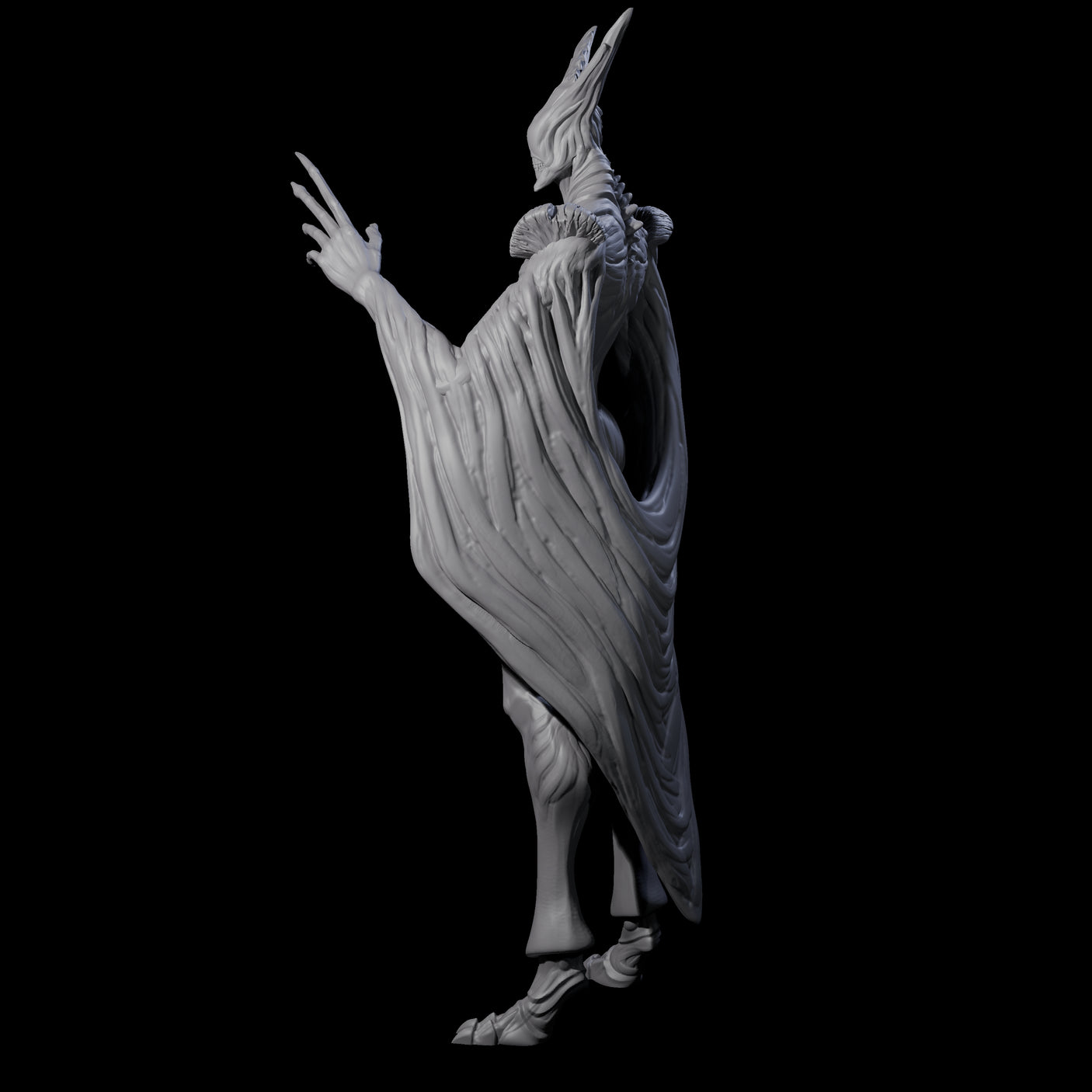 Visiting Theletos Aeon Miniature for Dungeons and Dragons, Pathfinder or other TTRPGs