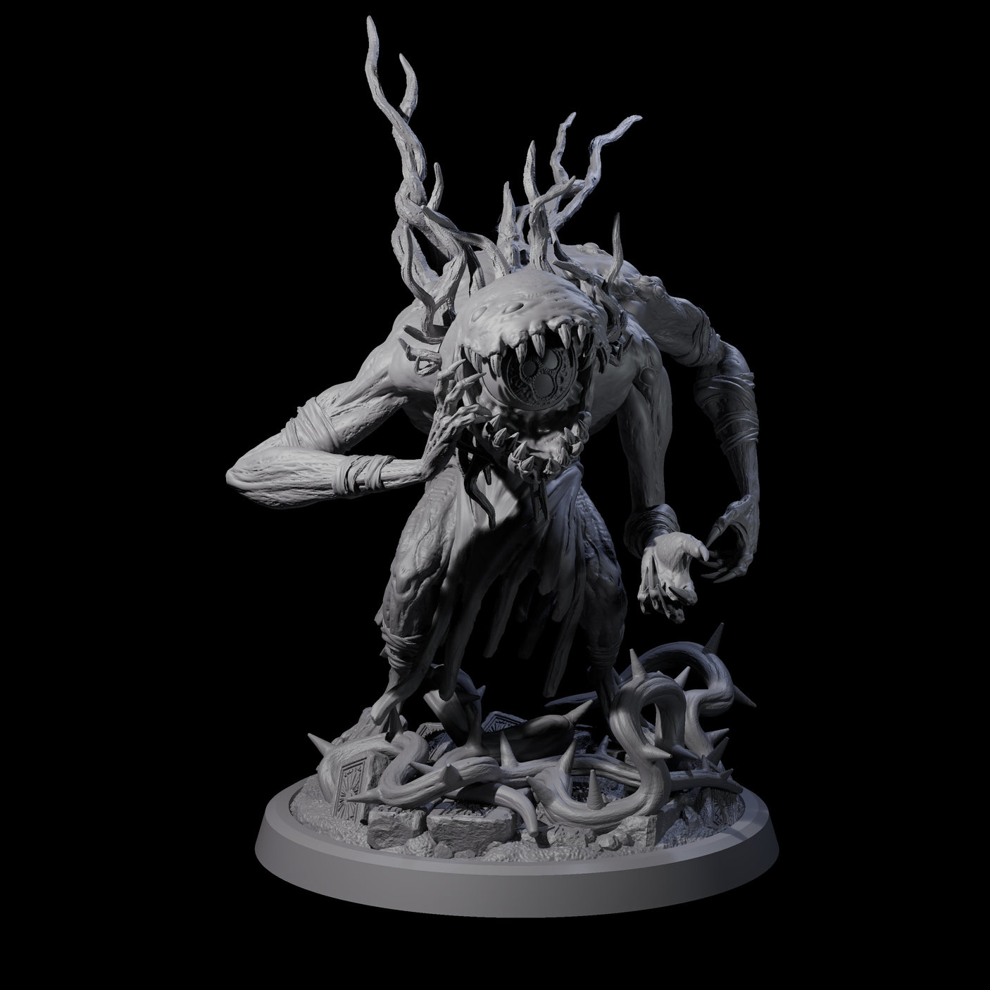 Void Nothic A Miniature for Dungeons and Dragons, Pathfinder or other TTRPGs