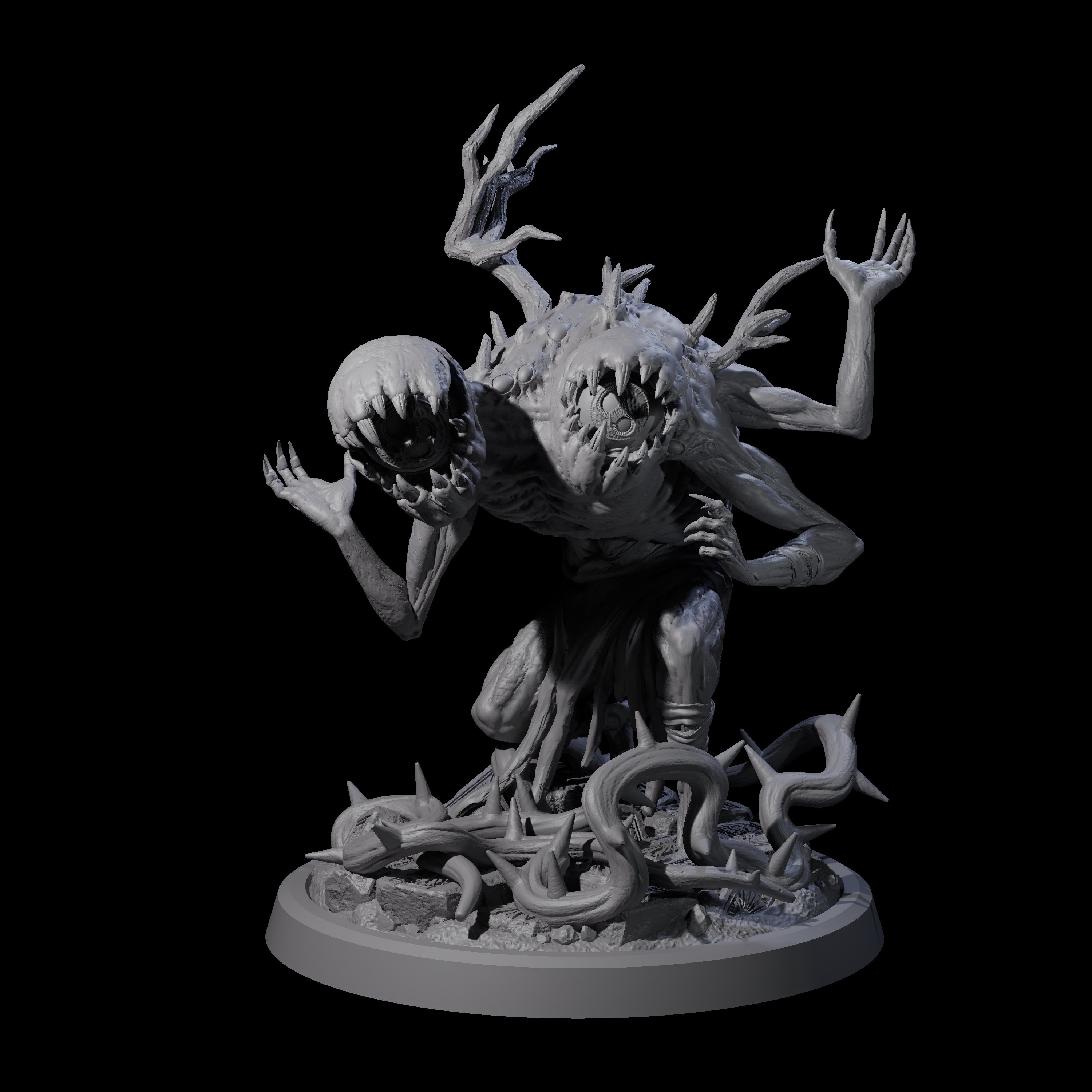 Void Nothic B Miniature for Dungeons and Dragons, Pathfinder or other TTRPGs