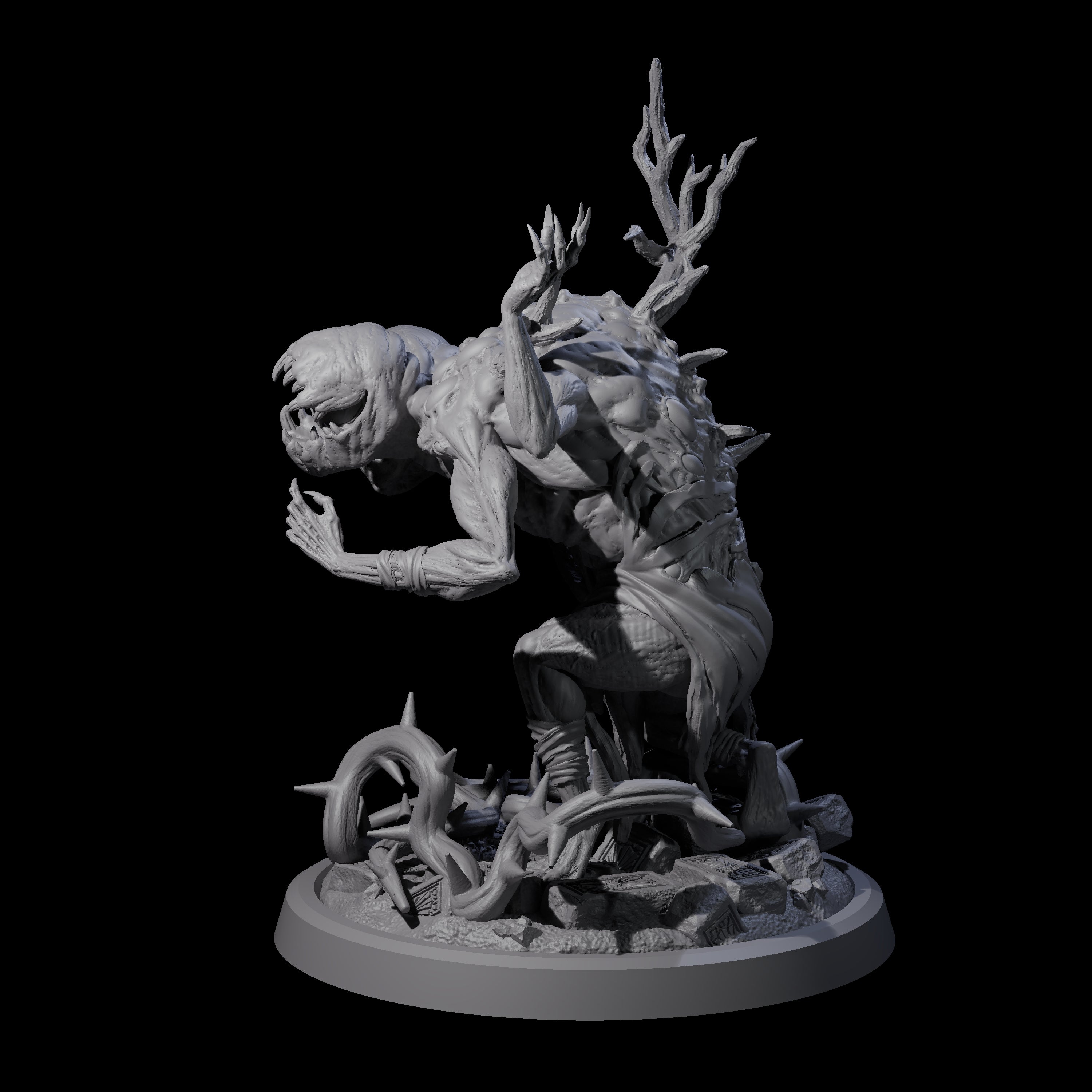 Void Nothic B Miniature for Dungeons and Dragons, Pathfinder or other TTRPGs