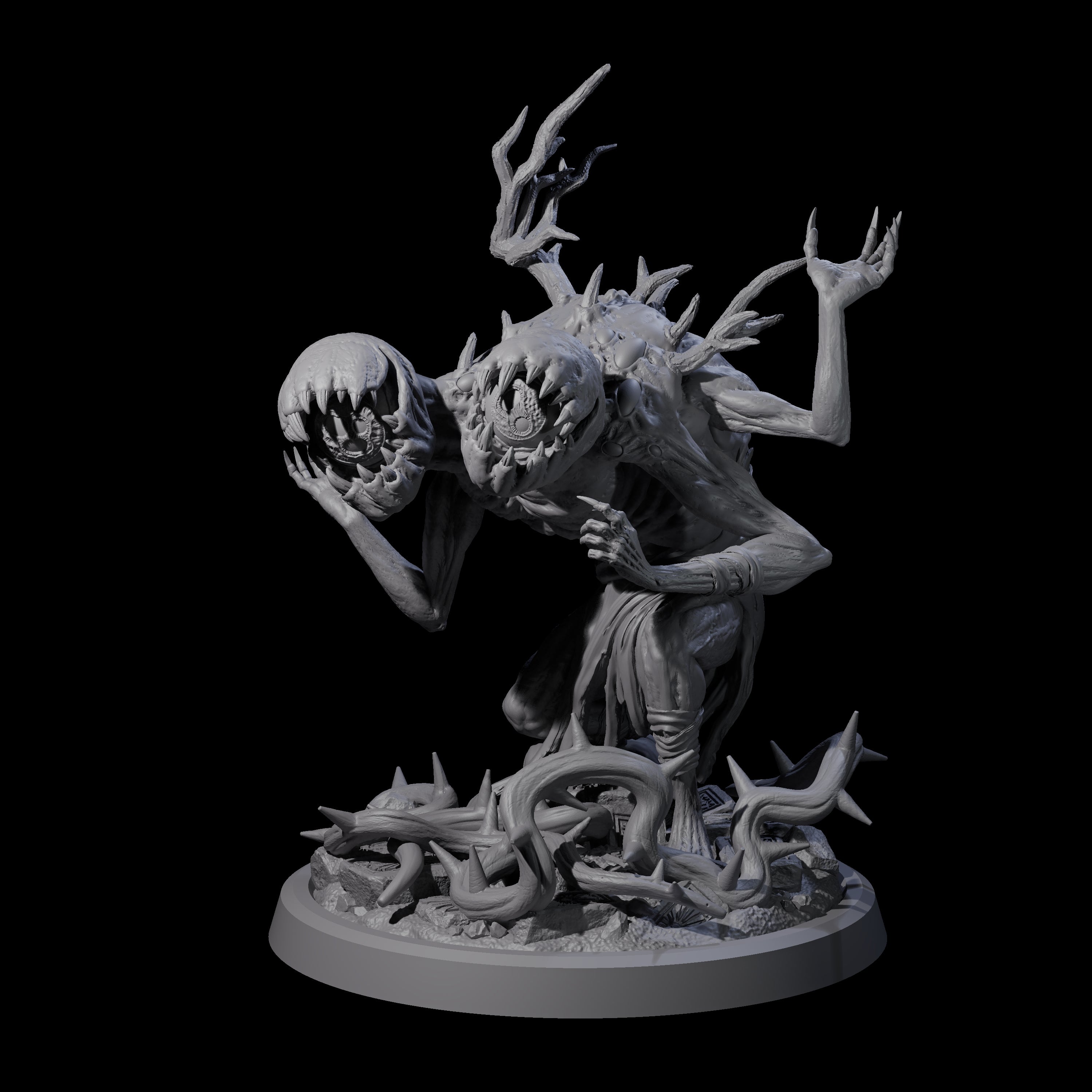 Void Nothic B Miniature for Dungeons and Dragons, Pathfinder or other TTRPGs