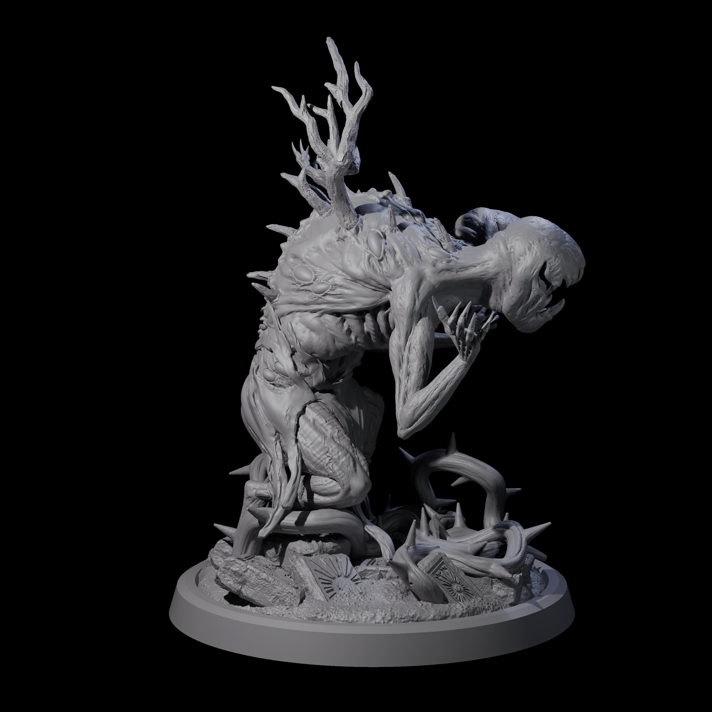 Void Nothic B Miniature for Dungeons and Dragons, Pathfinder or other TTRPGs