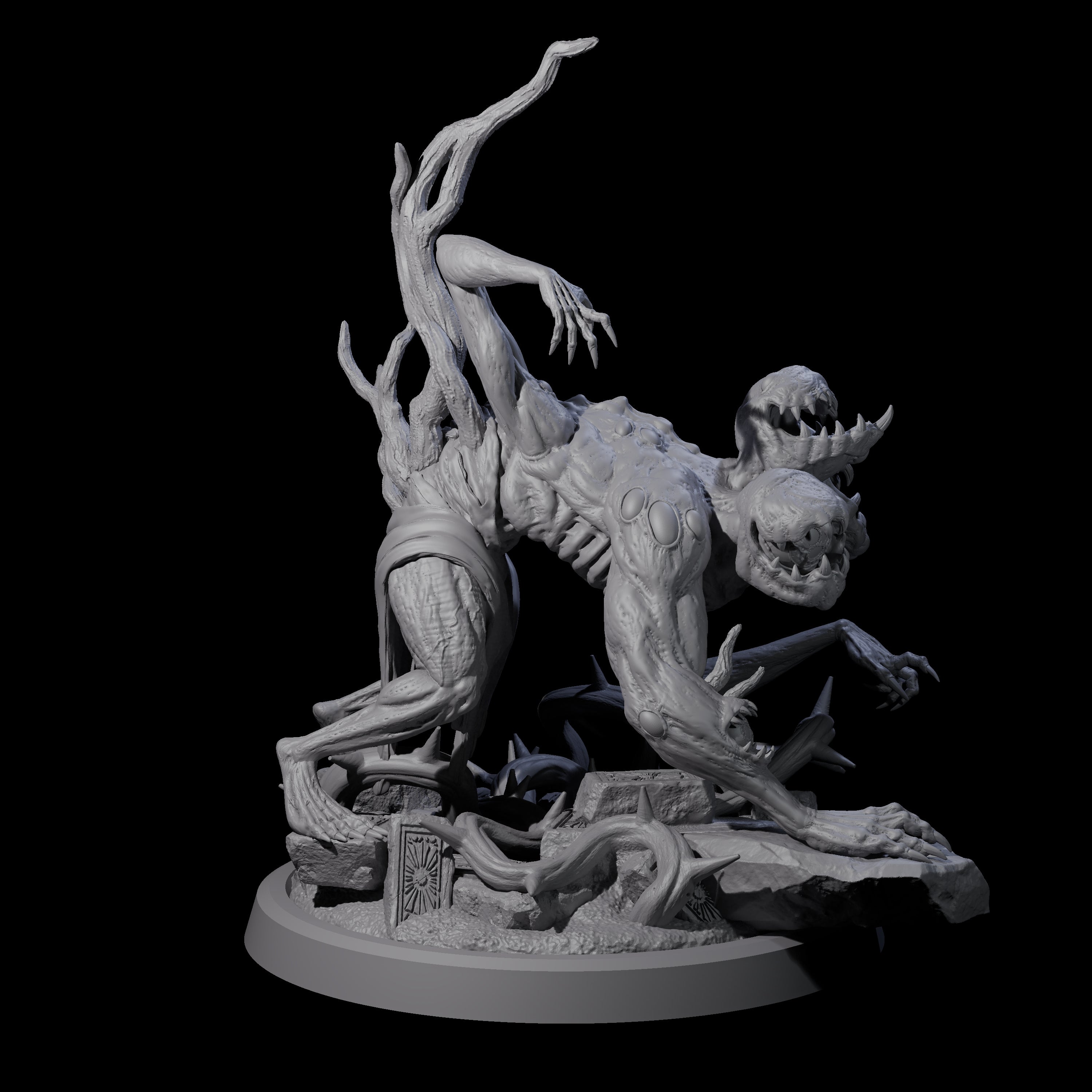 Void Nothic D Miniature for Dungeons and Dragons, Pathfinder or other TTRPGs