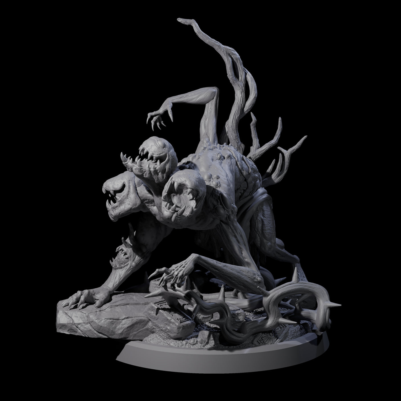 Void Nothic D Miniature for Dungeons and Dragons, Pathfinder or other TTRPGs