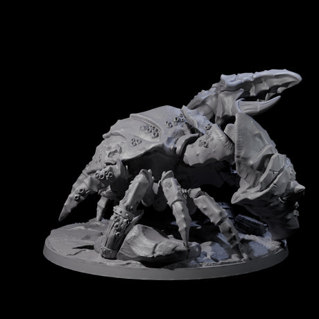 Waddling Giant Crab Miniature for Dungeons and Dragons, Pathfinder or other TTRPGs