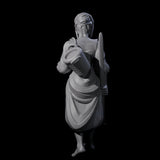 Walking Washerwoman Miniature for Dungeons and Dragons, Pathfinder or other TTRPGs