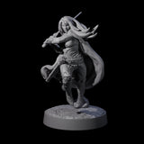 Wandering Blade - Striking Fighter Miniature for Dungeons and Dragons, Pathfinder or other TTRPGs