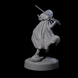 Wandering Blade - Striking Fighter Miniature for Dungeons and Dragons, Pathfinder or other TTRPGs