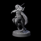 Wandering Blade - Striking Fighter Miniature for Dungeons and Dragons, Pathfinder or other TTRPGs
